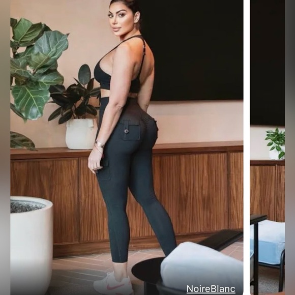 pocket legging Noireblanc - Picture 4 of 10